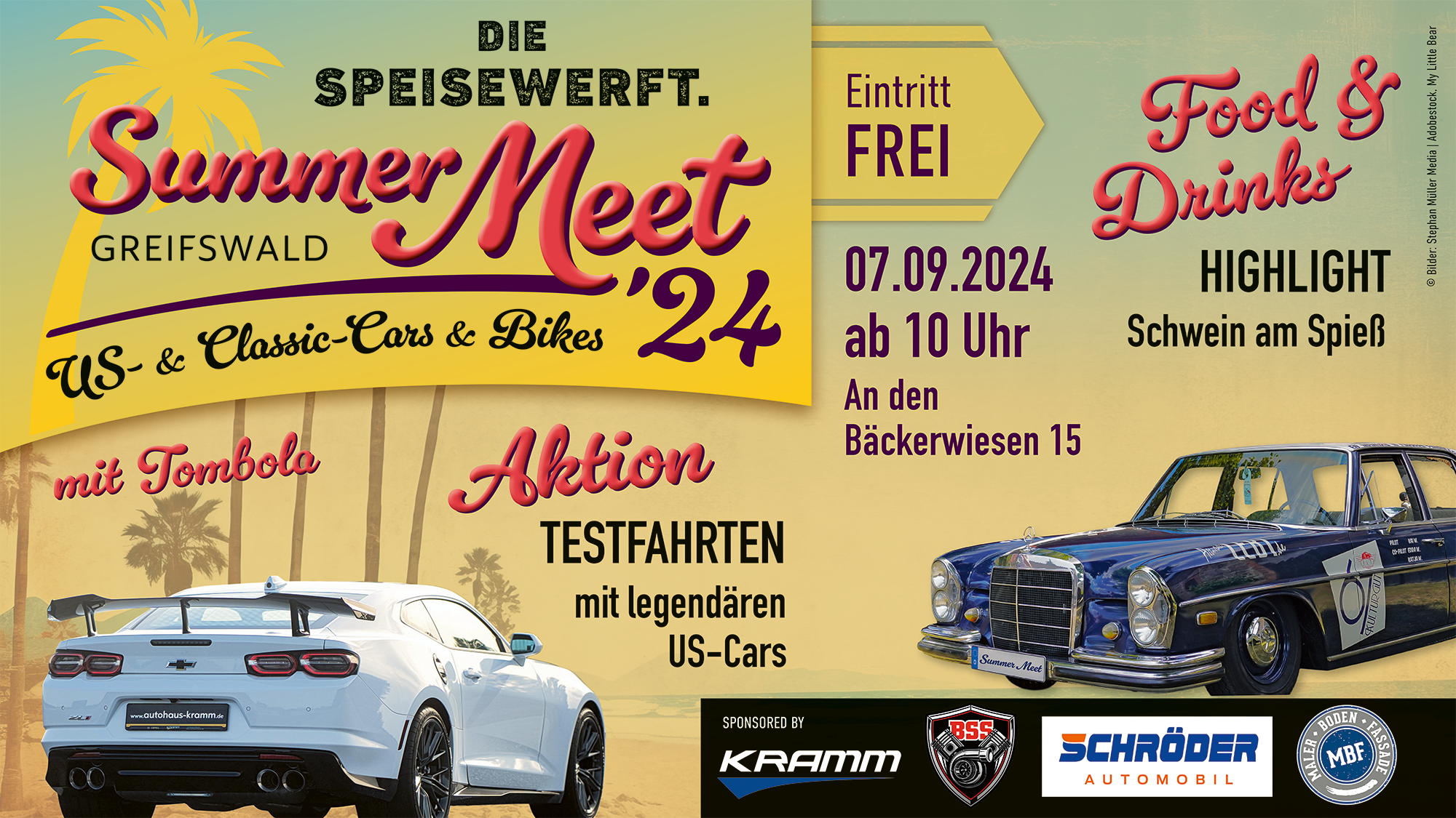 Summer Meet – US- & Classic-Cars und Bikes